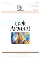 Look Around! Unison choral sheet music cover